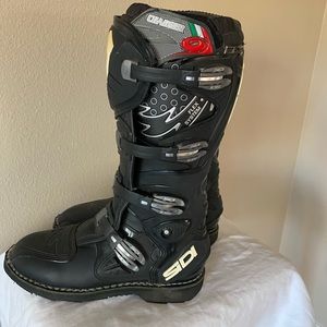 Sidi off-road/motocross boots.